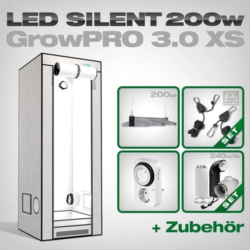 Growpro growbox set - xs,