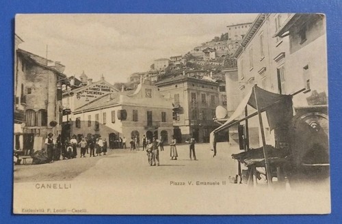 1910ca canelli piazza - (asti),