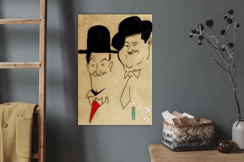 Quadro pop art stanlio - quadro, and