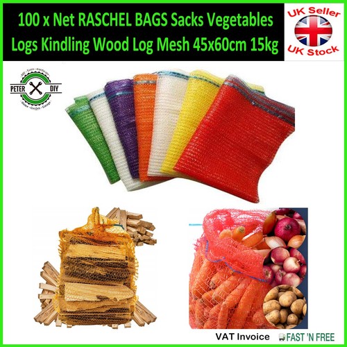 100 sacchetti raschel rete - 100,
