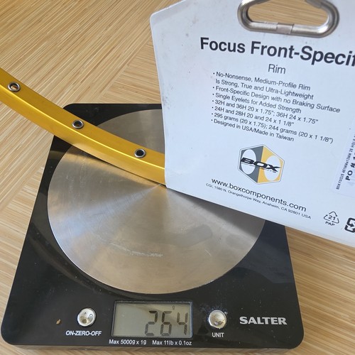 Box focus anteriore - 1x, 20x1