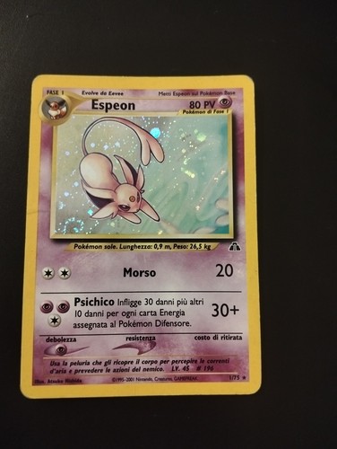 Lotto carte pokemon - carte, espeon