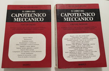 Mario Buccino Il Libro del CAPOTECNICO MECCANICO vol. I & II Hoepli