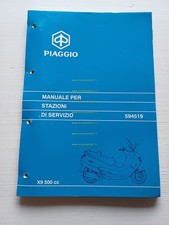 Piaggio X9 500 2001 manuale officina TELAIO originale italiano