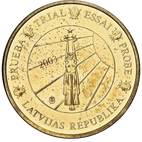1525 lettonia medaglia 10 - lettonia,,