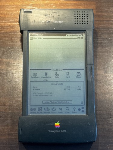 Apple newton 2000 - con, vassoio