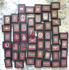 ww2 collezione REPRO FREGIO DISTINTIVO GERMANIA 3 REICH REPRO 51 PEZZI TEDESCO