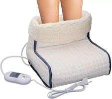 SCALDAPIEDI ELETTRICO MORBIDO CIABATTA CASA TERMICO STUFA RISCALDA PIEDI