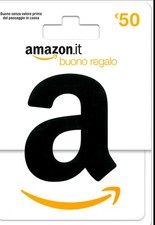 BUONO REGALO AMAZON DA 50 EURO 