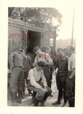 Barbiere Da Campo Soldato Tedesco Taglio Di Guerra Sacco Rame Oberschlesia