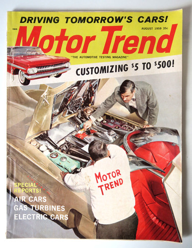 Motor trend magazine august - motor,
