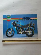 Laverda CU 125 Ride Custom 1986 depliant originale moto motorcycle brochure