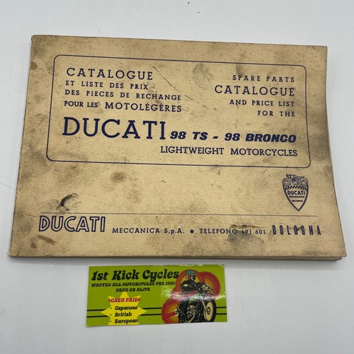 Catalogo ricambi moto epoca - catalogo, d'epoca