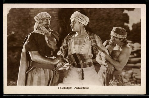Cartolina attore rodolfo - cartolina,
