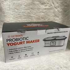 Ultimate Yogurtiera Probiotica con Temperatura e Tempo Regolabili (2 Ciotole)
