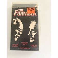 The Formula VHS Marlon Brando
