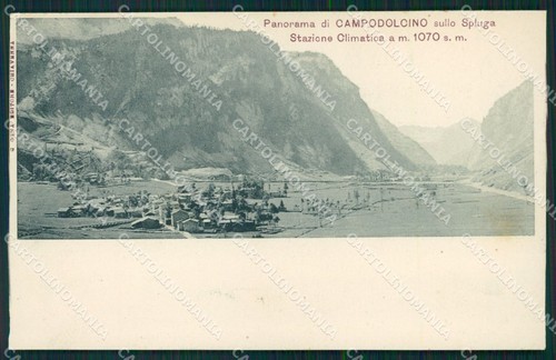 Sondrio campodolcino spluga - campodolcino,