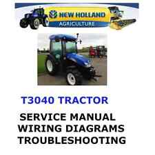 NEW HOLLAND T3040 TRATTORE MANUALE OFFICINA SERVIZIO RIPARAZIONE PDF