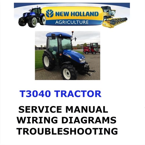 New holland t3040 trattore - new,