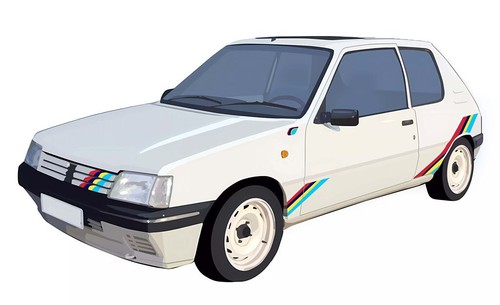 Tappeto peugeot 205 - tappeto,