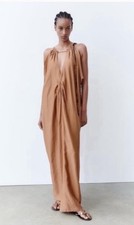Zara tan brown - tan, maxi