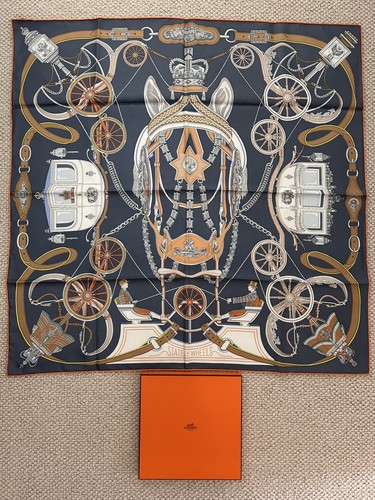 Sciarpa hermes stately wheels - sciarpa,