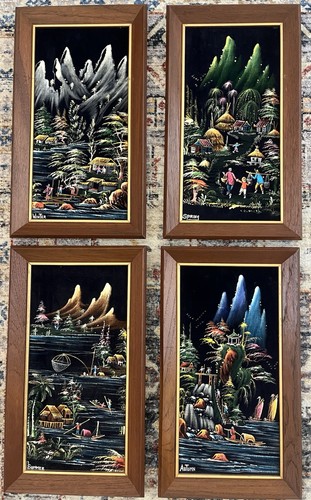 Set dipinti giapponesi - set, 4