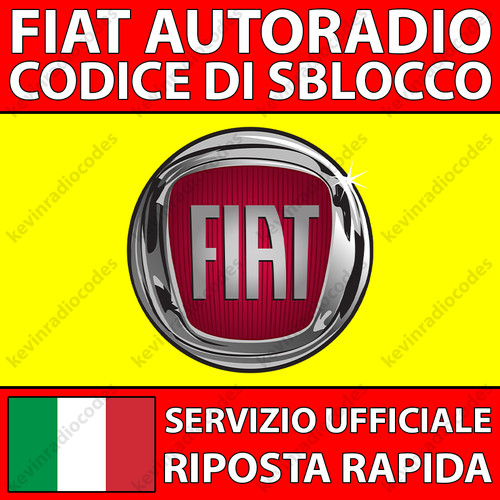 Fiat radio codice - ✅fiat,