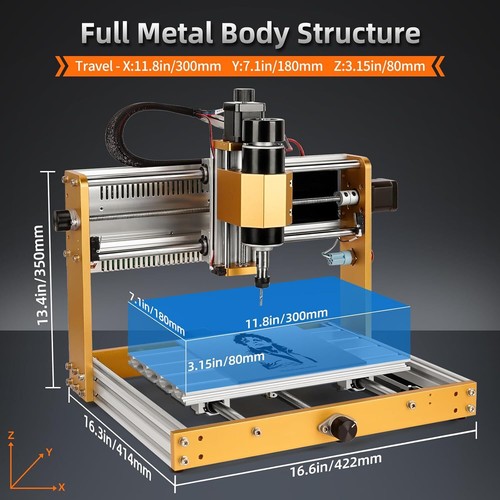 Cnc 3018 pro - diy, router
