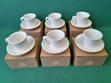 REGALI MULINO BIANCO 6 TAZZINE CAFFÈ + PIATTINI ISOLA ESTATE 18 NUOVE. AK20/AK22
