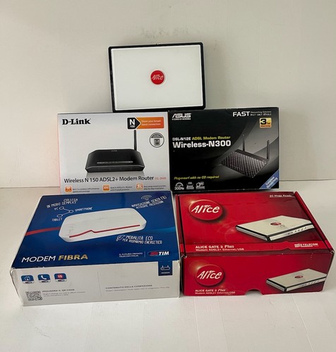 Lotto modem router tim - 5,