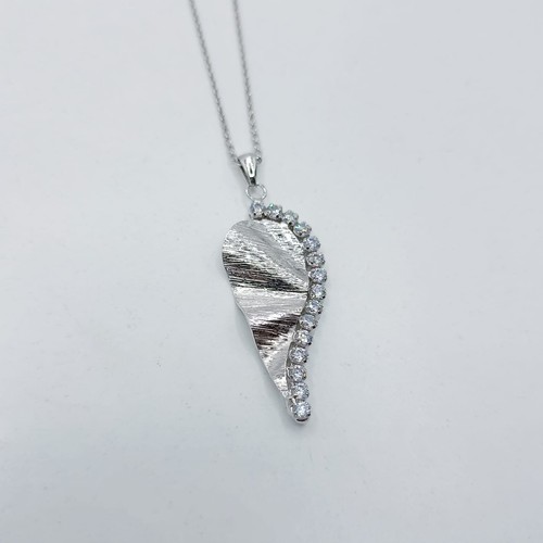 Collana argento 925 placcata - collana,