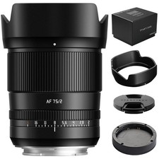 TTArtisan 75mm F2.0 Full Frame Auto Focus Lens for Leica Panasonic Sigma L Mount