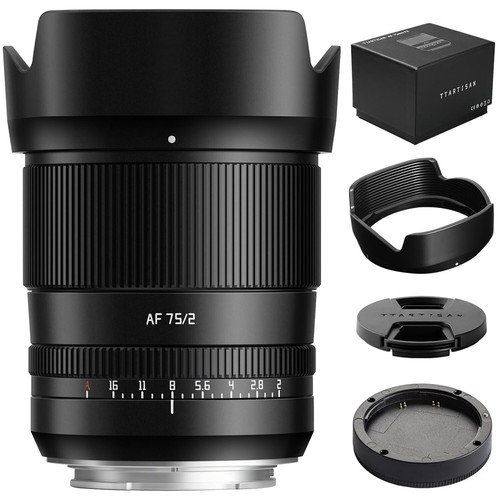 Ttartisan 75mm full frame - f2.0,