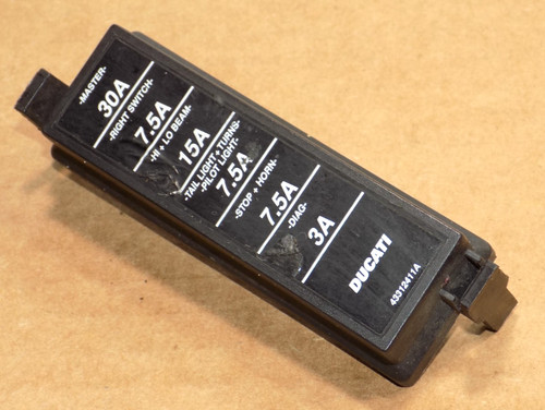 Fuse box cover - box, ducati