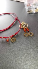 Set Collana Nylon Rossa E