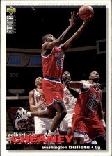 card NBA # 161 Calbert Cheaney Upper Deck 1995