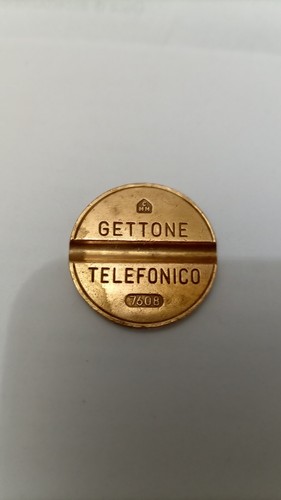 Gettone telefonico 7608 raro - telefonico,