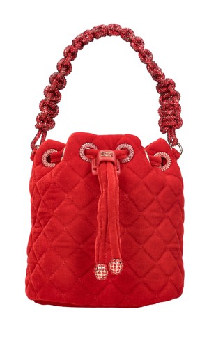 Night small bucket velvet - bucket,
