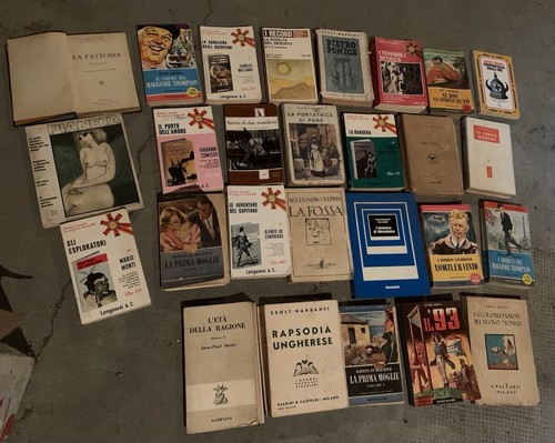 Lotto vecchi romanzi libri - vecchi,