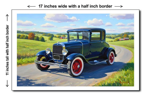 Poster ford modello 1927 - 1927,