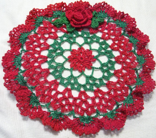 Merry christmas crocheted - merry,