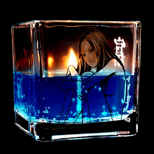 Candela vetro junji - candela, ito