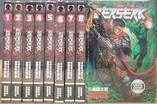 Berserk Manga Volumes 1-9 New