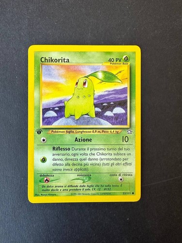 Chikorita 111 neo genesis - neo,