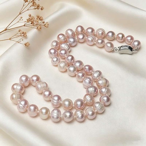 Collana perle naturali acqua - collana,
