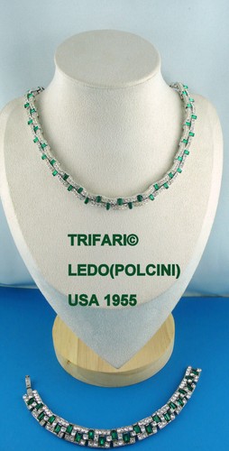 Demi parure mariage collier - demi,
