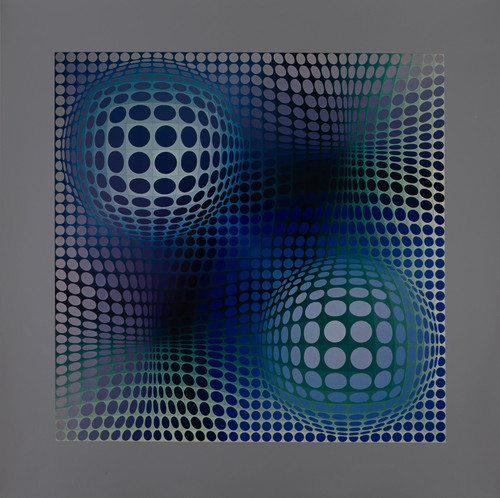 Victor vasarely feny - vasarely:,