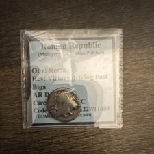 Roman Republic Silver Denarius