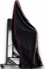 Cavalletto rigido cavalletto tetto carrello rigido con copertura rigida nero Fiat Barchetta